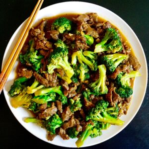Prepared Beef and Broccoli